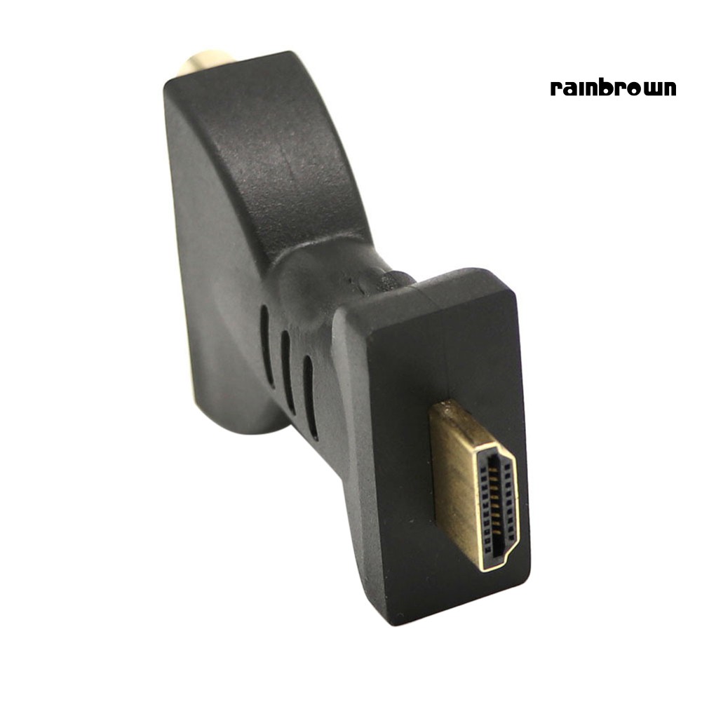 RCA Đầu Chuyển Đổi Mạ Vàng Từ Hdmi Sang 3 Rc Av Audio Tv Dvd