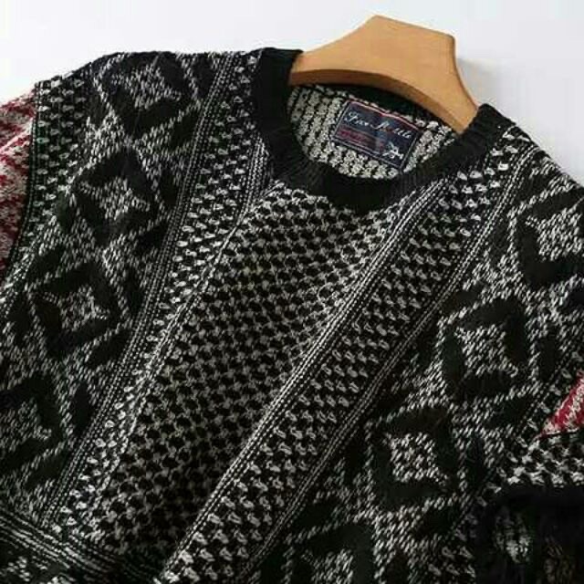 Áo len hoạ tiết