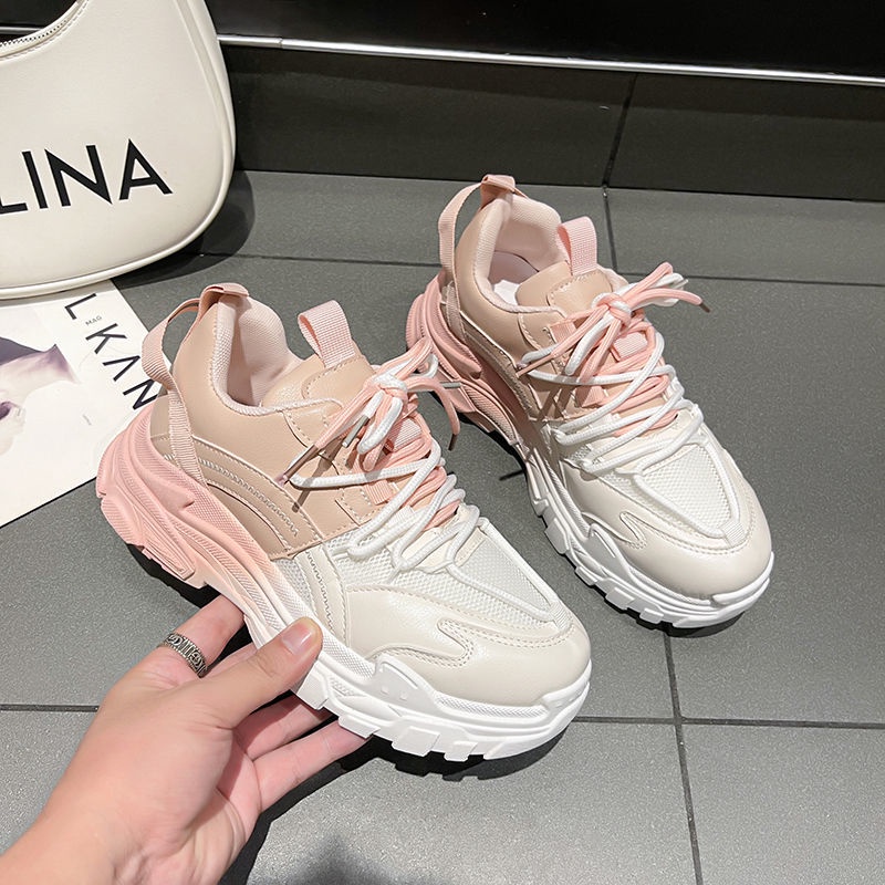 Giày Thể Thao Mùa Hè Phong Cách Harajuku Hàn Quốc Mới Cho Nữ