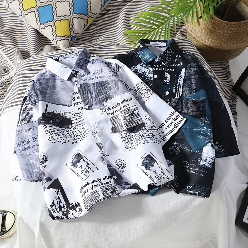 Áo sơ mi khổ rộng thời trang sành điệu cho nam | BigBuy360 - bigbuy360.vn