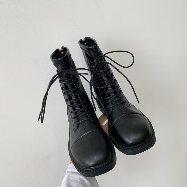 Giày boots khoá kéo sau | BigBuy360 - bigbuy360.vn