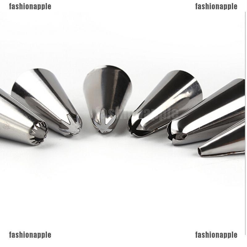 Bộ 6 Đuôi Bắt Bông Kem Trang Trí Bánh Tiện Dụng