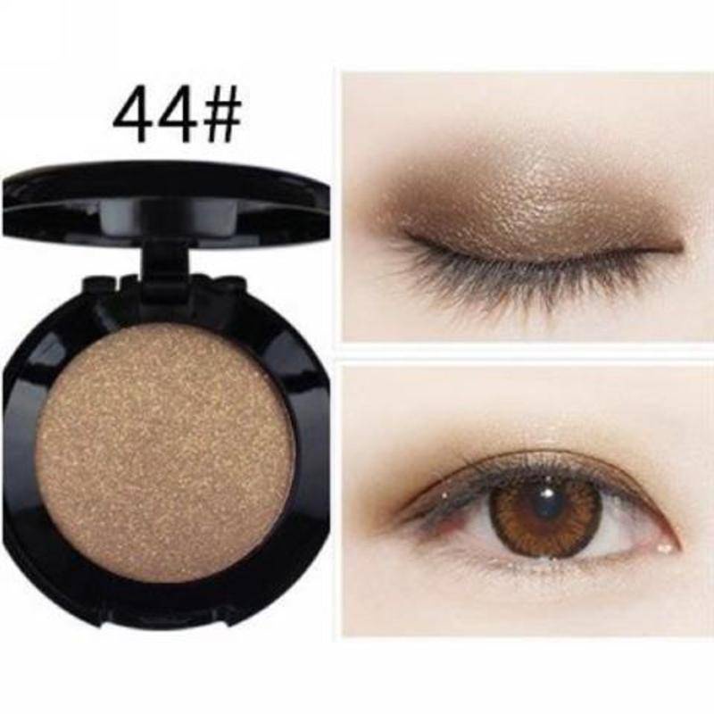 Phấn mắt trang điểm chống nước màu đen / nâu / vàng / cà phê không nhòe