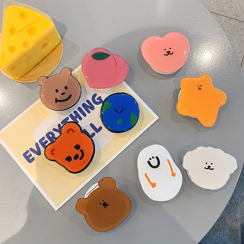 Giá Đỡ Epoxy Ba Chiều Hàn Quốc ins Hoạt Hình Có Thể Gập Lại Phù Hợp Với Drama Apple Watching Drama