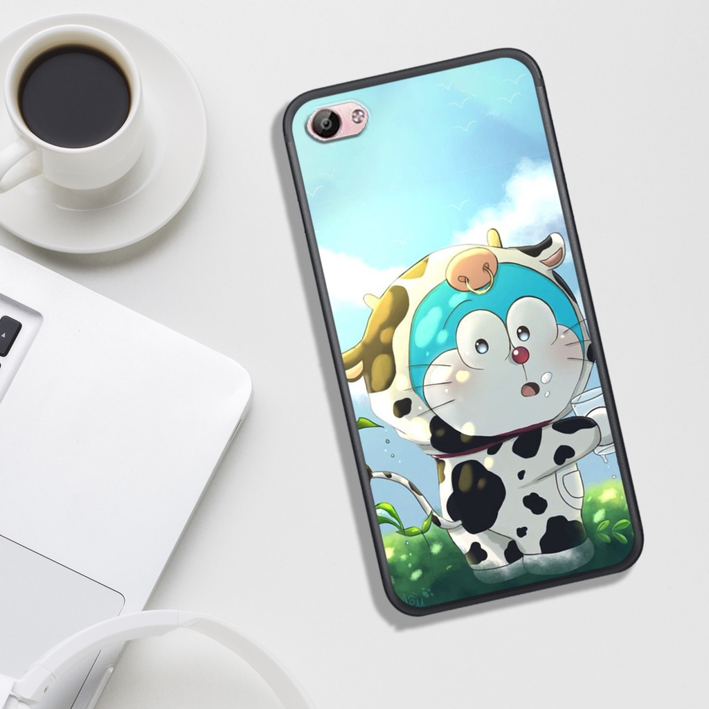 ỐP LƯNG VIVO Y53/Y55/Y66/Y67/Y81/Y81S/Y83,  IN HÌNH CHÚ MÈO MÁY DOREMON.