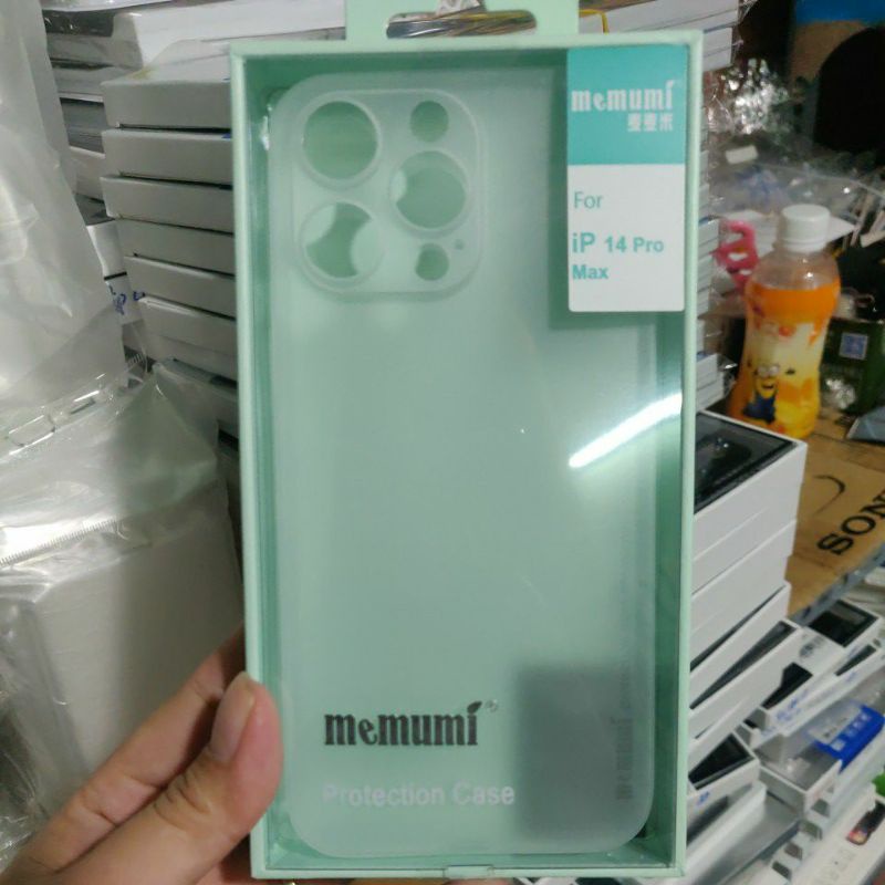 IPhone 15 pro max ,15 pro ,14 pro max,12 pro max.13 Pro, 13 Pro Max _ Ốp lưng Memumi nhám mỏng 0.3mm siêu mỏng đẹp