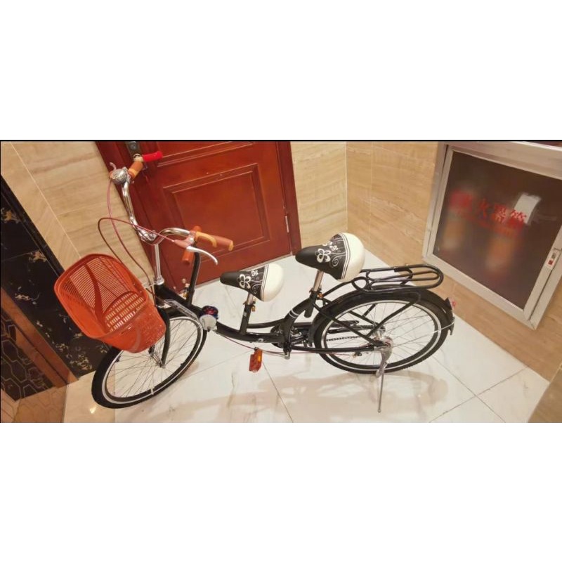 XE ĐẠP MINI NỮ CAO CẤP TIỆN LỢI CHO MẸ & BÉ