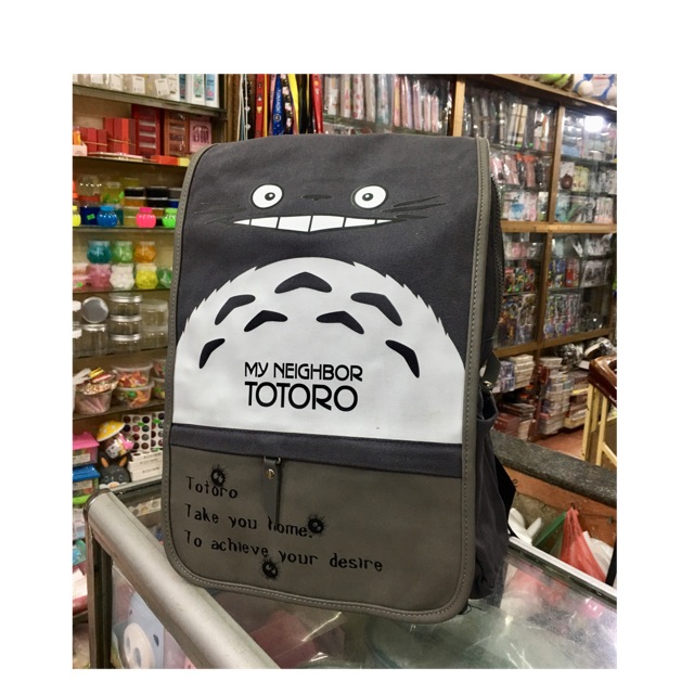 Ba lô totoro dày đi học