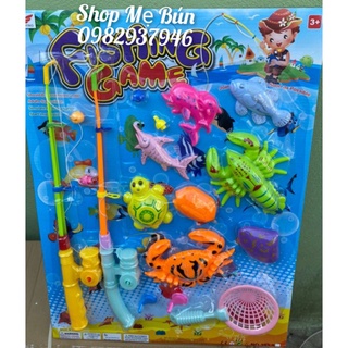 Đồ chơi câu cá 2 cần cho bé