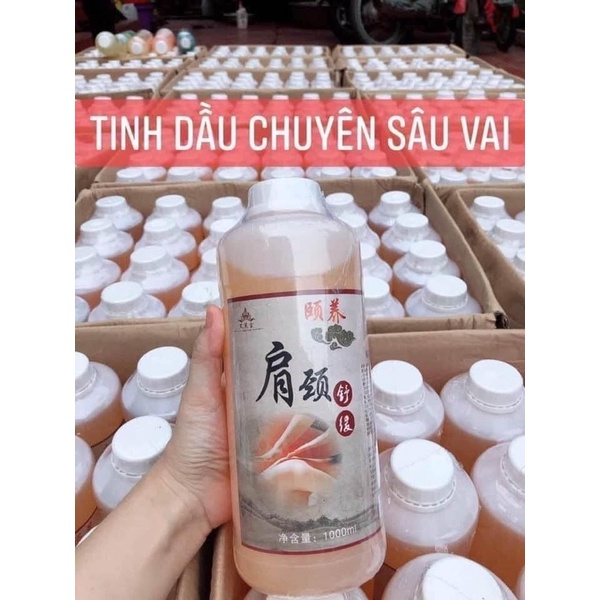 Dầu massage đông y vai cổ,gáy, ngải, gừng, đương quy lưu thông khí huyết bài trừ độc tố