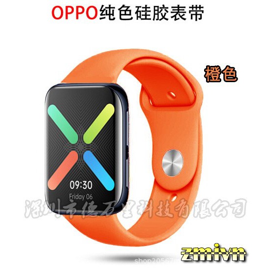 Dây đeo silicone thay thế cho đồng hồ thông minh Oppo Watch 41mm / 46mm