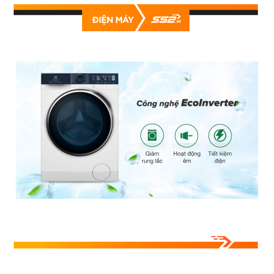 Máy giặt Electrolux Inverter 9 kg EWF9024P5WB - Hàng Chính Hãng