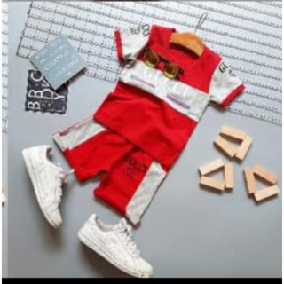 Bộ thun in cho bé trai size 22-38kg