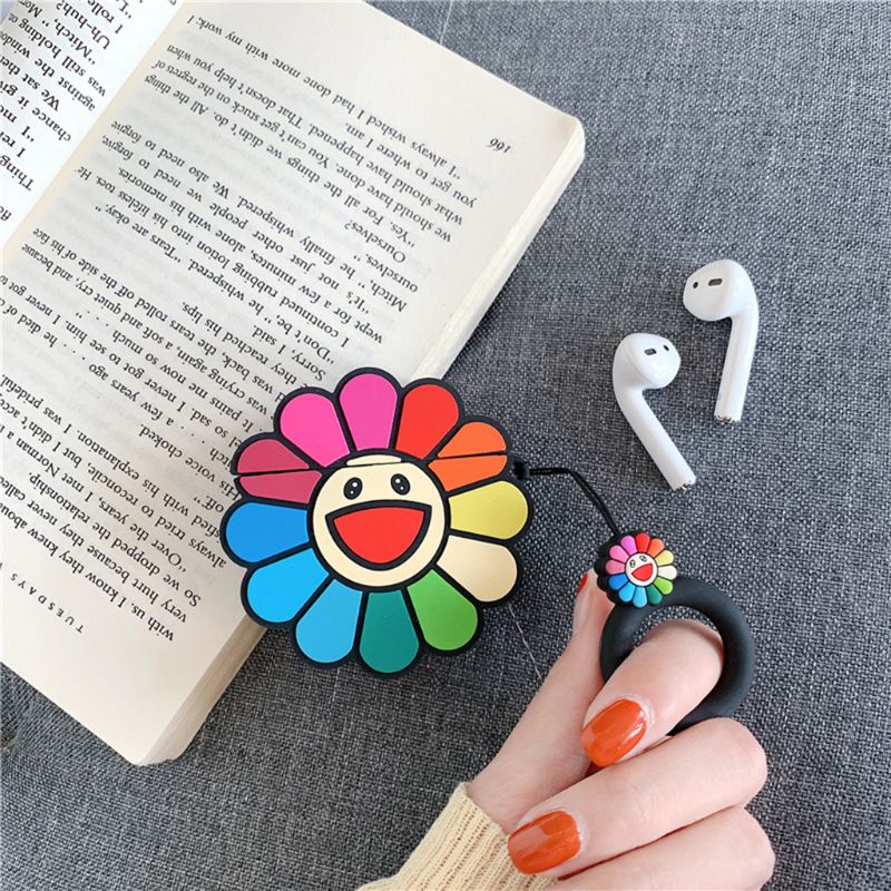 Vỏ Bảo Vệ Hộp Sạc Tai Nghe Bluetooth Bằng Silicon Cho AirPods-Pro