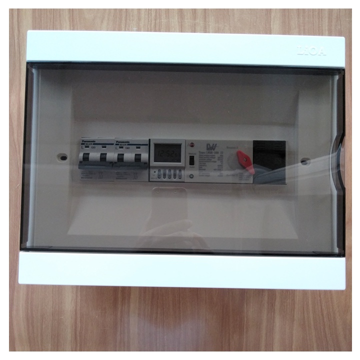 COMBO Cầu dao đảo - Tủ điện ATS 100A 220V - Đổi 2 nguồn điện chu kỳ 7- 30 ngày