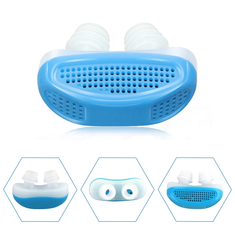 Dụng cụ gắn mũi chống ngáy tiện lợi bằng silicon