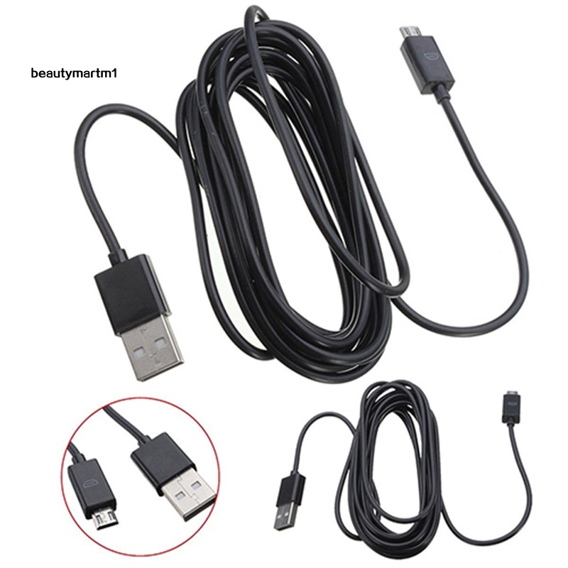 Dây cáp sạc Micro USB dài 3M cho tay cầm điều khiển trò chơi PS4 Xbox One