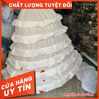 <TP>Tùng phồng 6 tầng - phụ kiện cưới Giang - tùng chuyên cho mặc manocanh