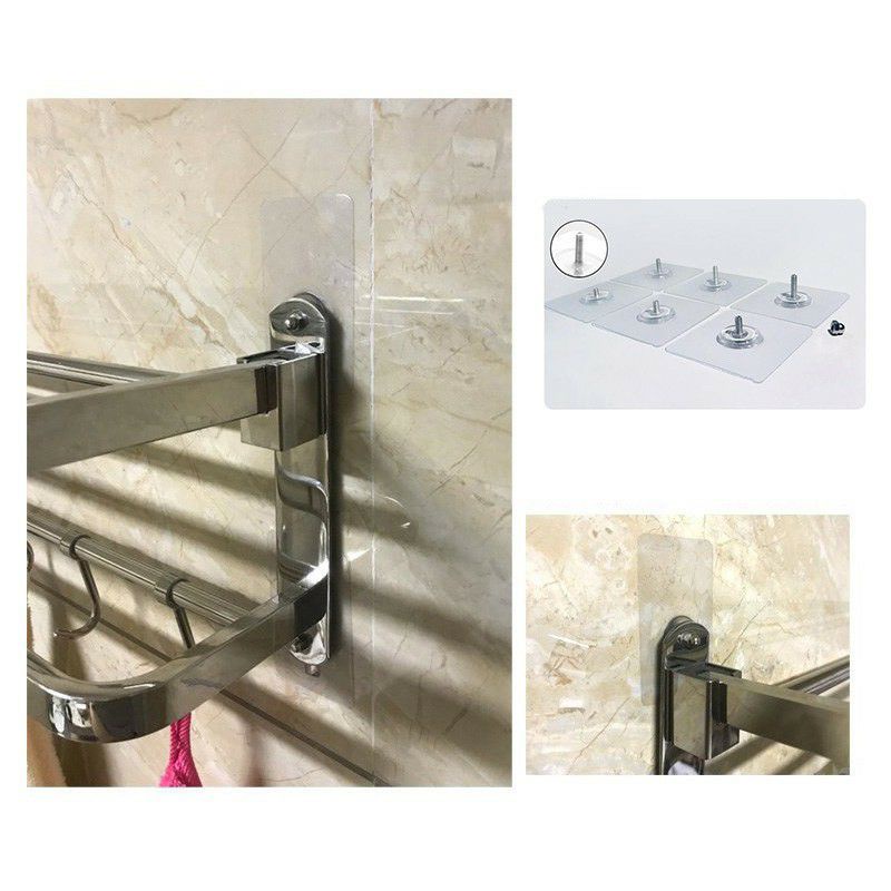 Miếng dán dự phòng thay thế kệ góc tường - Miếng dán Ecoco chữ U kệ nhà tắm kệ bếp treo phích cắm ốc vít