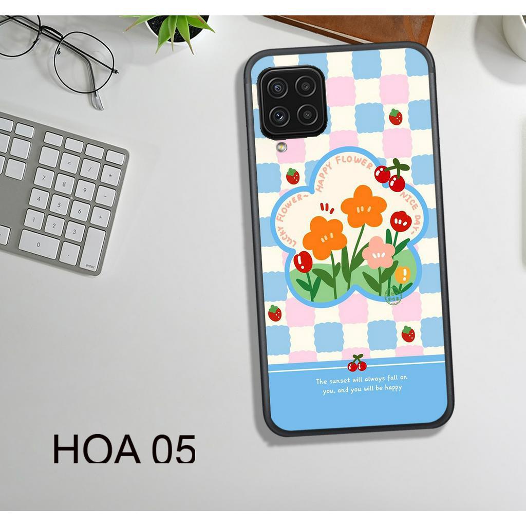 Ốp Lưng  Samsung A12 4G/5G - A22 4G - A22 5G - M32 - M33 - M52 - M53 , In Hình HOA, Màu Sắc Bắt Mắt.