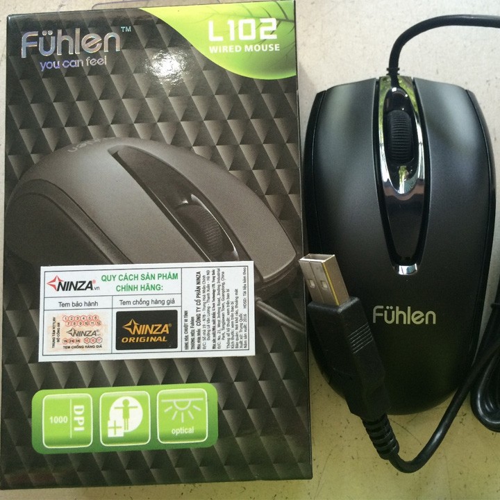 Chuột quang Fuhlen L102 - TEM CHUẨN NINZA