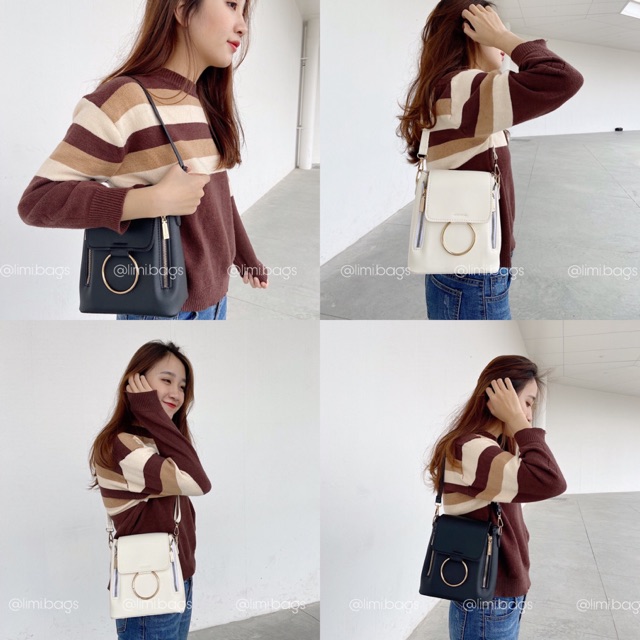 [New - Hot Trend] Túi đeo chéo - Balo YuMi - Túi Xách nữ Limi Bags