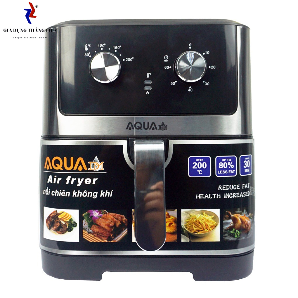 Nồi chiên không dầu AQUA 988 10.5L , nồi chiên không dầu dung tích lớn chính hãng (MẪU MỚI 2022) [ Bảo Hành 12 Tháng]