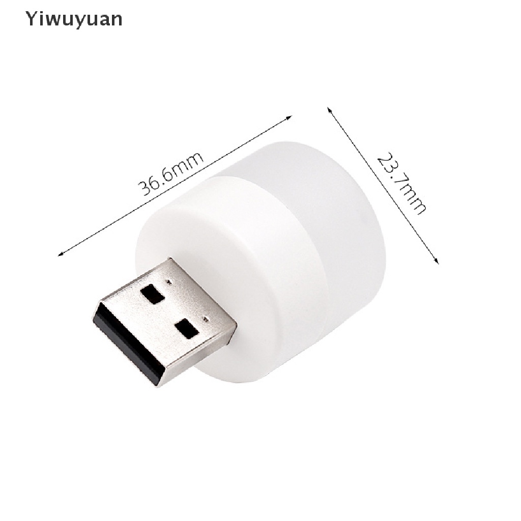 &lt; Yiwuyuan &gt; Đèn Đọc Sách Nhỏ USB Bảo Vệ Mắt Đèn Tròn Nhỏ Vào Ban Đêm