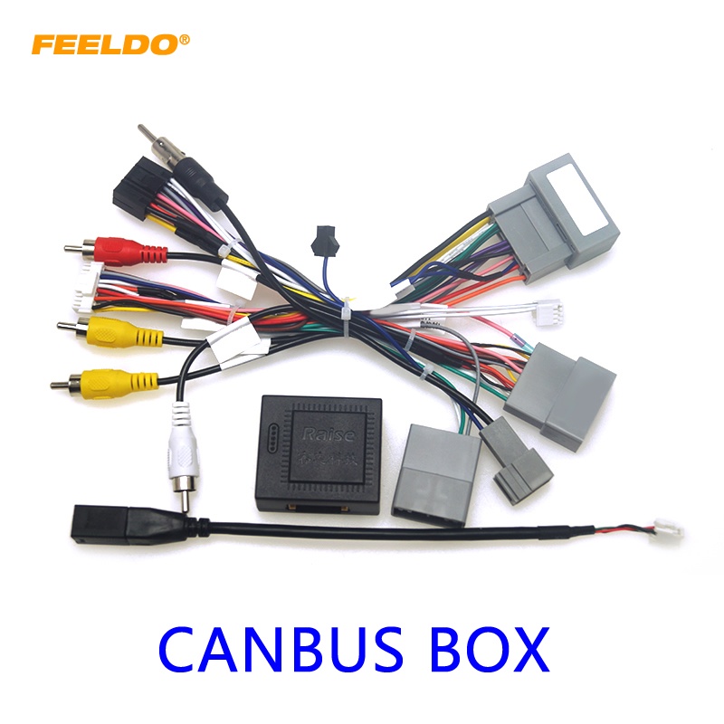 Dây Điện 16Pin Kèm Canbus + USB Chuyên Dụng Cho Xe Hơi Honda XR-V (15-17) / Vezel (15-18) / Jade (13