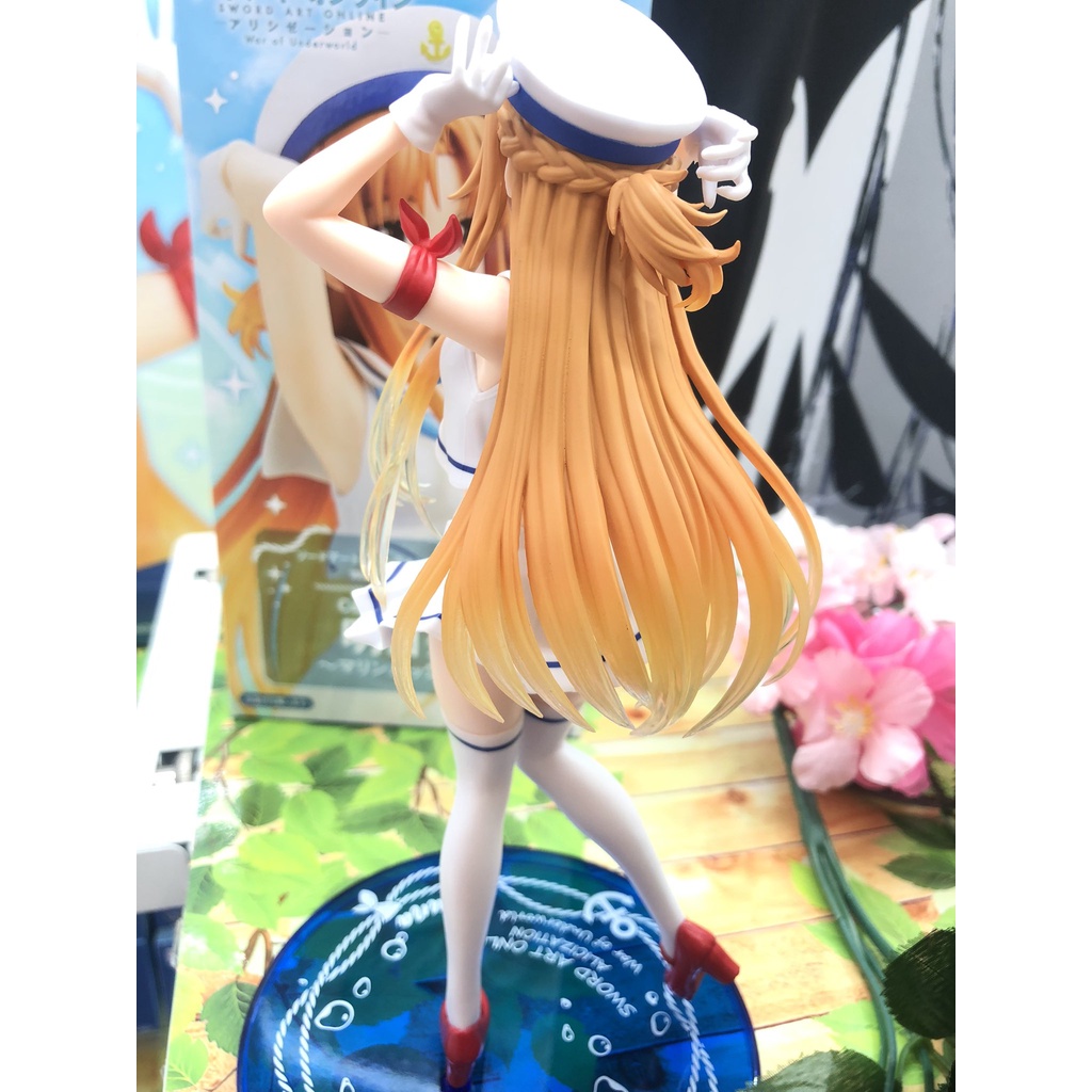 Mô hình chính hãng ASUNA phiên bản SAILOR UNIFORM - Sword Art Online: Alicization - War of Underworld - hãng TAITO