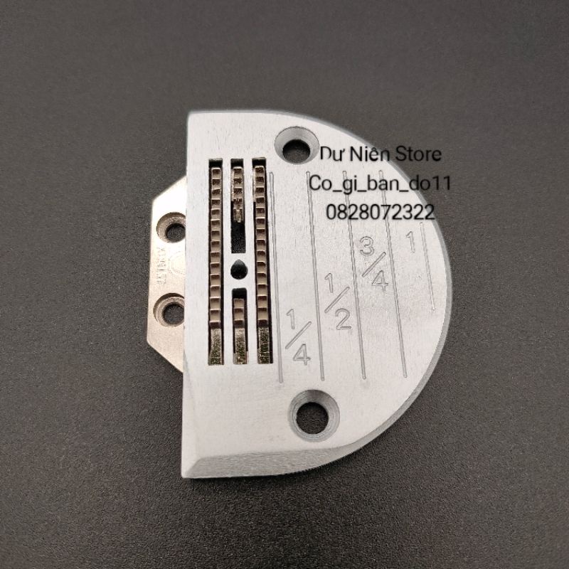 Bộ Bàn Lừa (Răng Cưa) &amp; Mặt Nguyệt Máy May Công Nghiệp 1 Kim 3 Cầu, 4 Cầu.