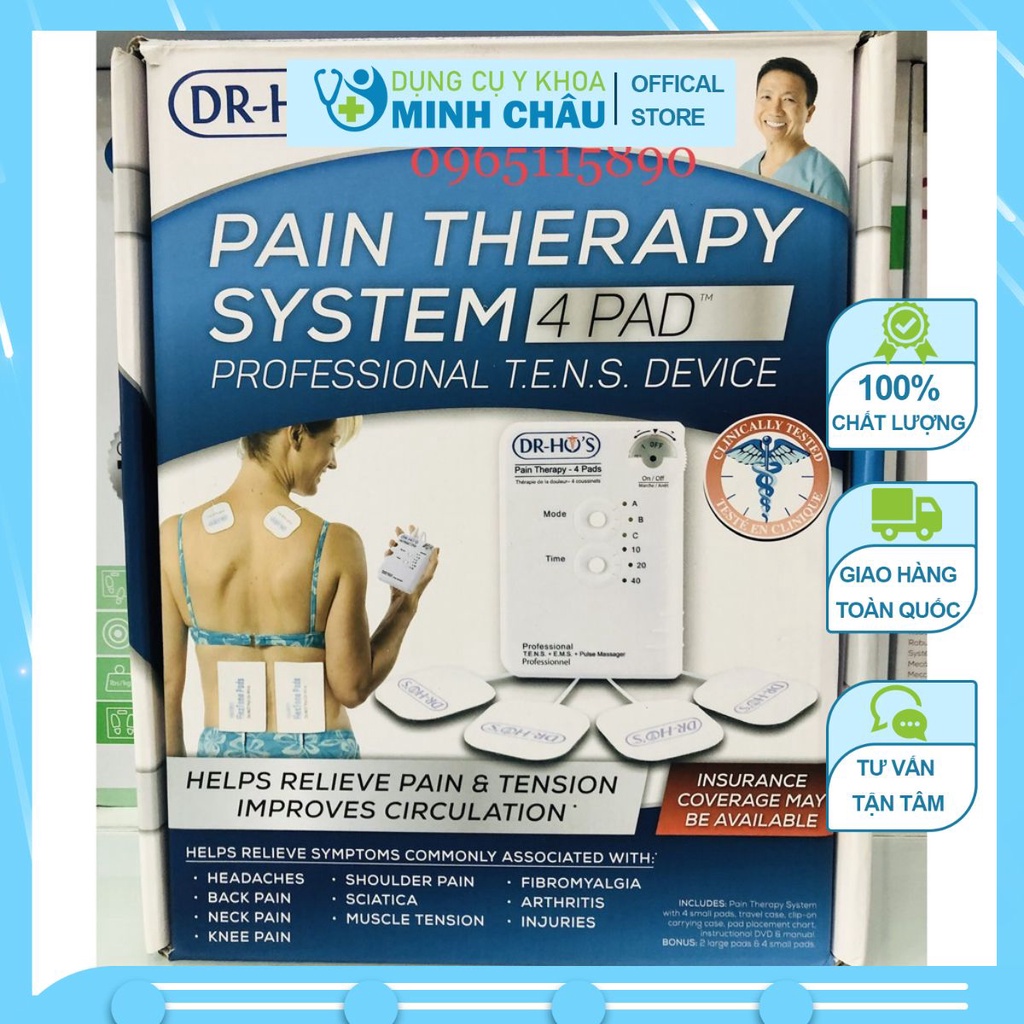 Máy Massa Xung Điện Dr Ho New - Xanh