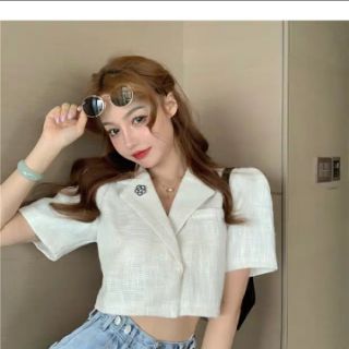 [Order] Áo croptop dáng blazer kiểu Hàn Quốc