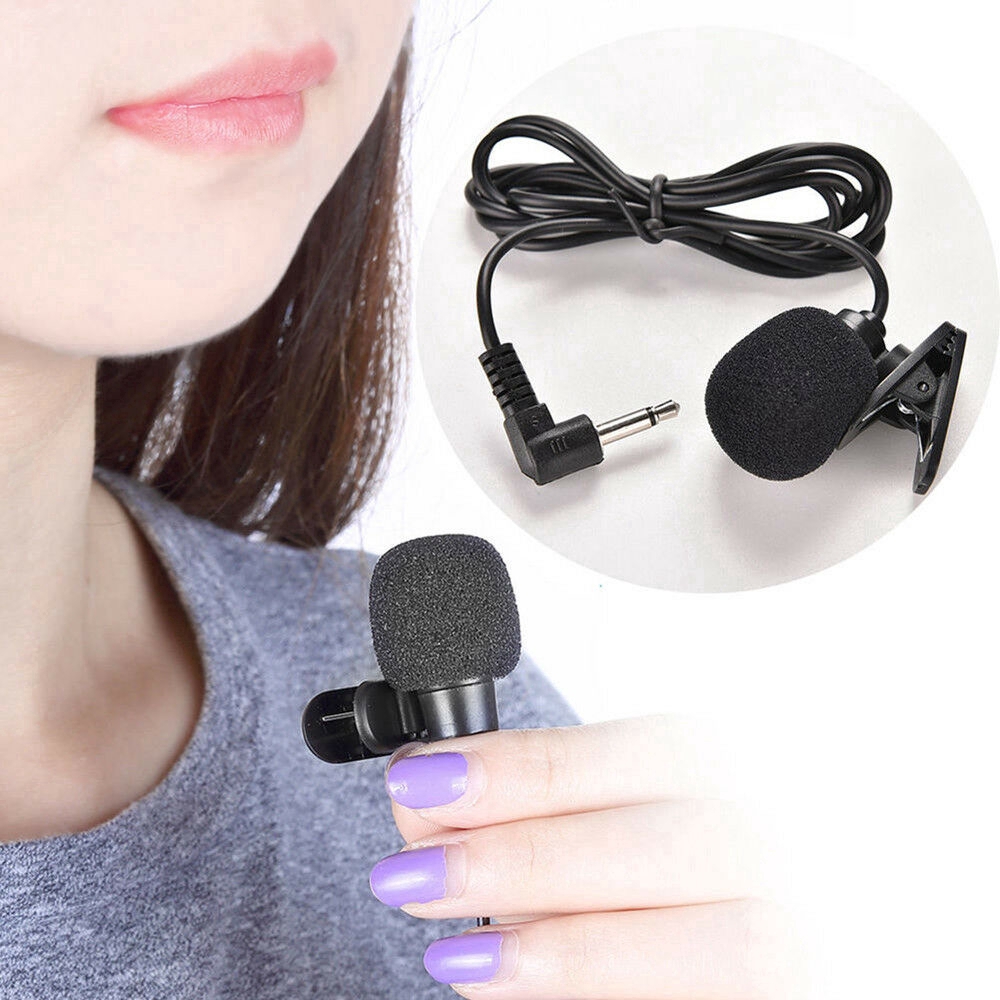 Micro cài áo Jack 3.5mm thích hợp cho điện thoại