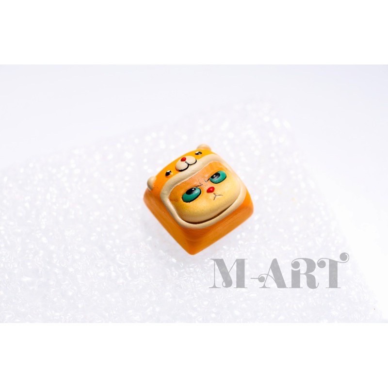 Keycap - Nút Bàn Phím Gaming - Nút Bàn Phím Cơ Mặt Mèo Hờn Dỗi  - Cáo Lửa - KC022