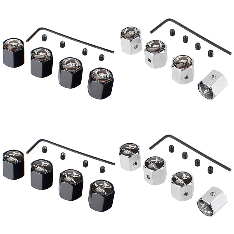 Set 4 Nắp Van Lốp Xe Ô Tô Bmw M Power Alpina Ac Hartge Hamn Logo F10 F30 F32 F15 F11