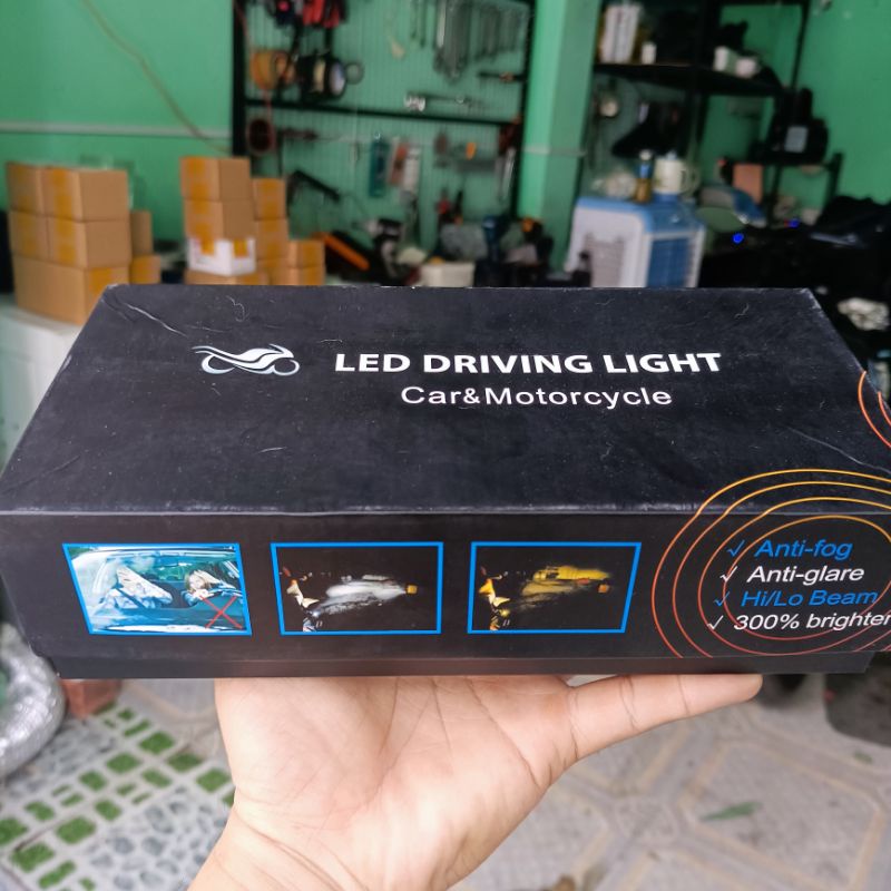 Đèn trợ sáng bi cầu mini  M10 Ultra TiTan | D20 Chính hãng
