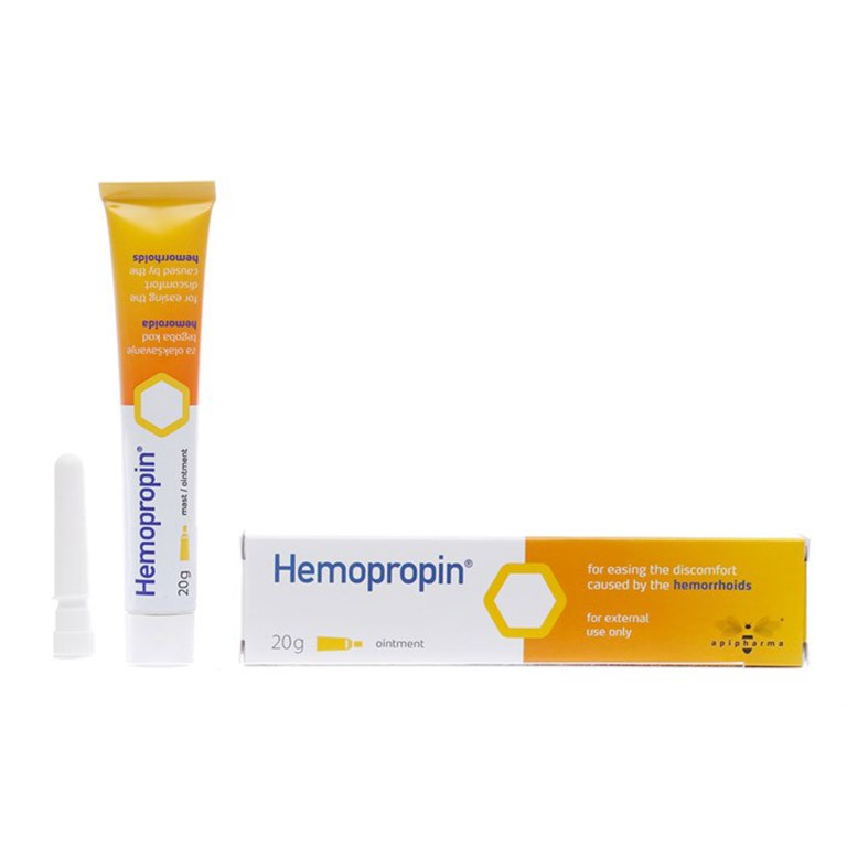 Kem Mỡ Bôi Hỗ Trợ Bệnh Trĩ Hemopropin Apipharma 20gr