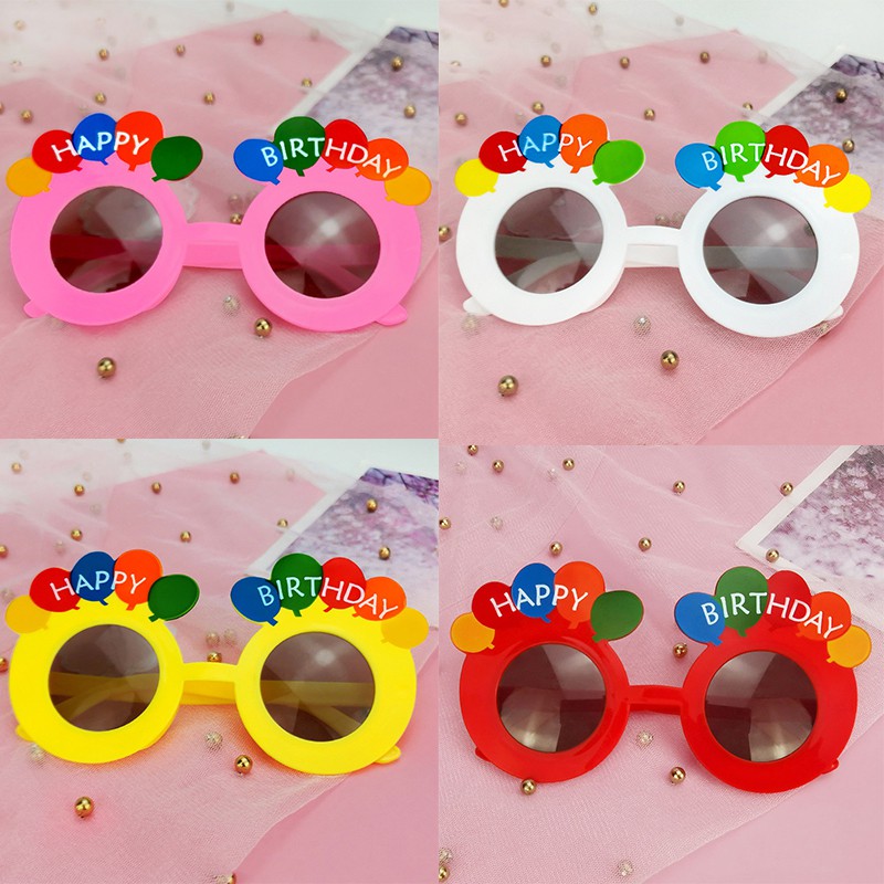 Mắt kính chúc mừng sinh nhật vui nhộn