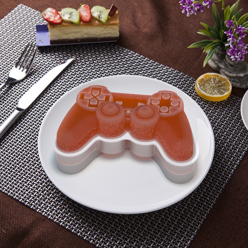 Khuôn Silicone Làm Bánh/Kẹo/Chocolate/Móc Khóa Epoxy Hình Máy Chơi Game DIY