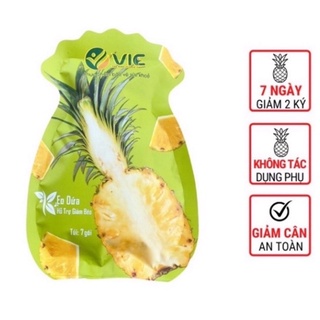 Kẹo dứa Vic giảm cân an toàn hiệu quả sau 7 ngày