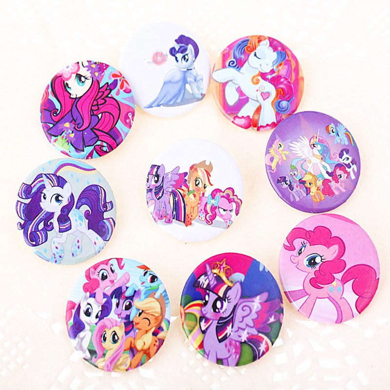 Huy Hiệu Cài Áo Kim Loại Hình Ngựa Con Dễ Thương