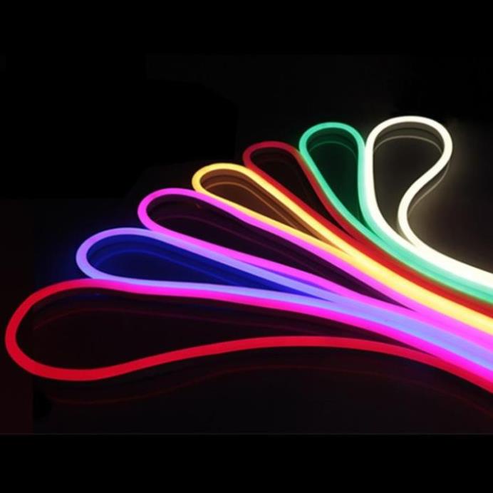1 mét led neon ngoài trời không thấm nước kt 6*12, điện áp 12v, 2,5cm một lần căt, uốn chữ quảng cáo đa dạng