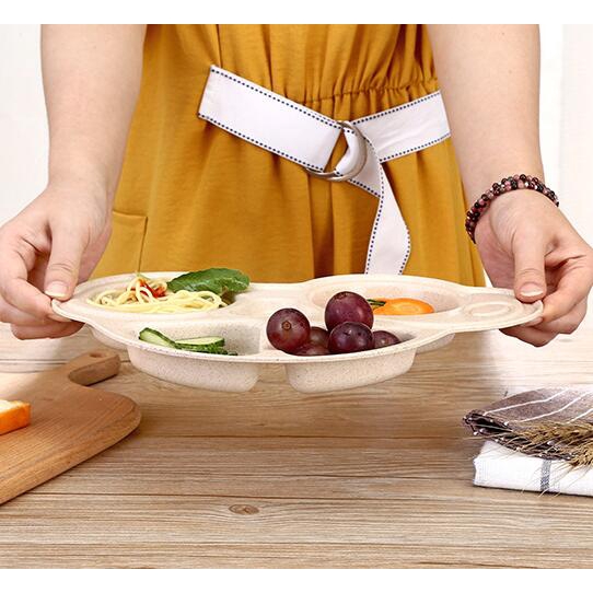 Khay đựng thức ăn cho bé hình xe hơi dễ thương