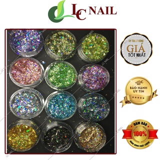 Nhũ khổng tước, Phụ kiện nhún trang trí móng mix đủ mẫu