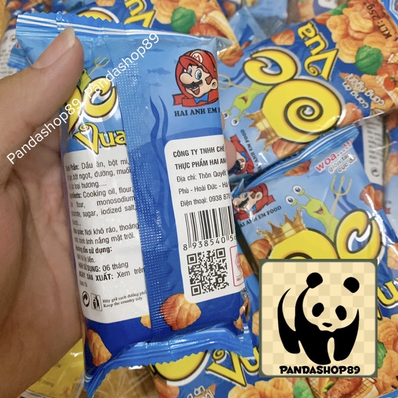 Snack ốc vua ngon giòn thơm (gói 25g)