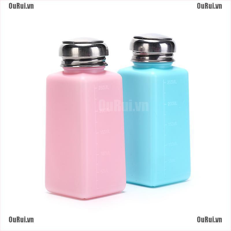Chai Rỗng Đựng Dung Dịch Tẩy Sơn Móng Tay 250mL