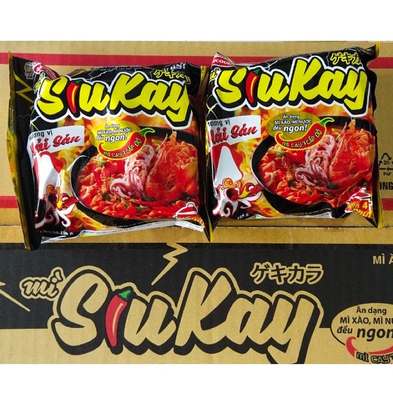 Mì SiuKay vị Hải Sản 127g