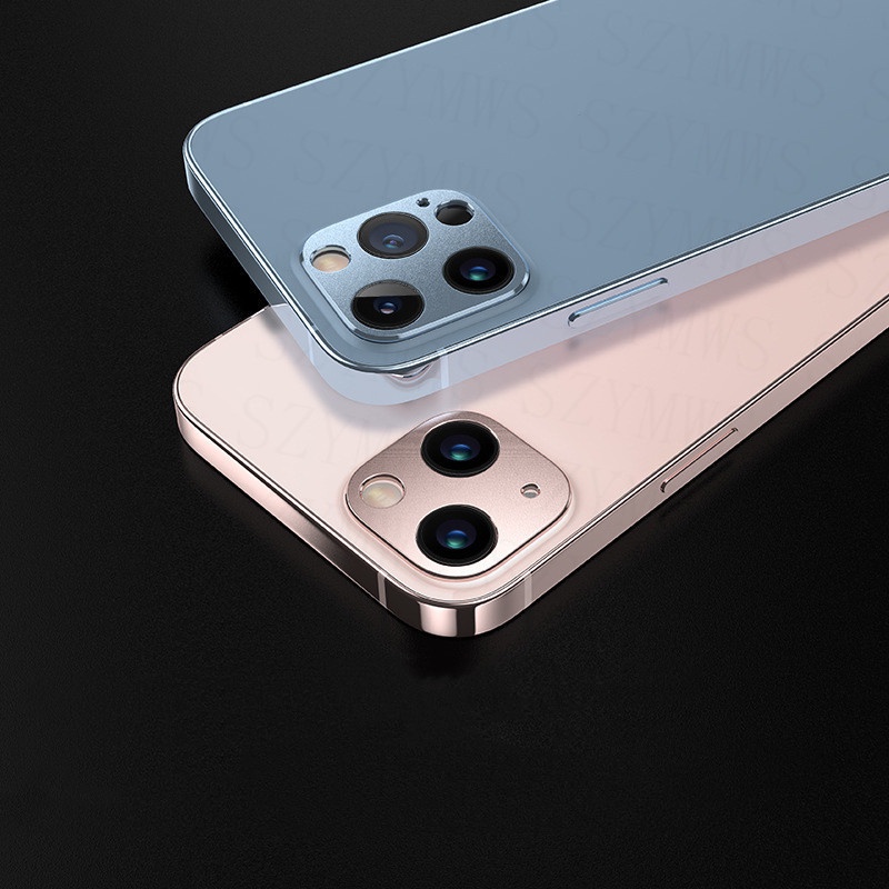 Khung Kim Loại Bảo Vệ Camera Cho iPhone 14 13 Pro Max