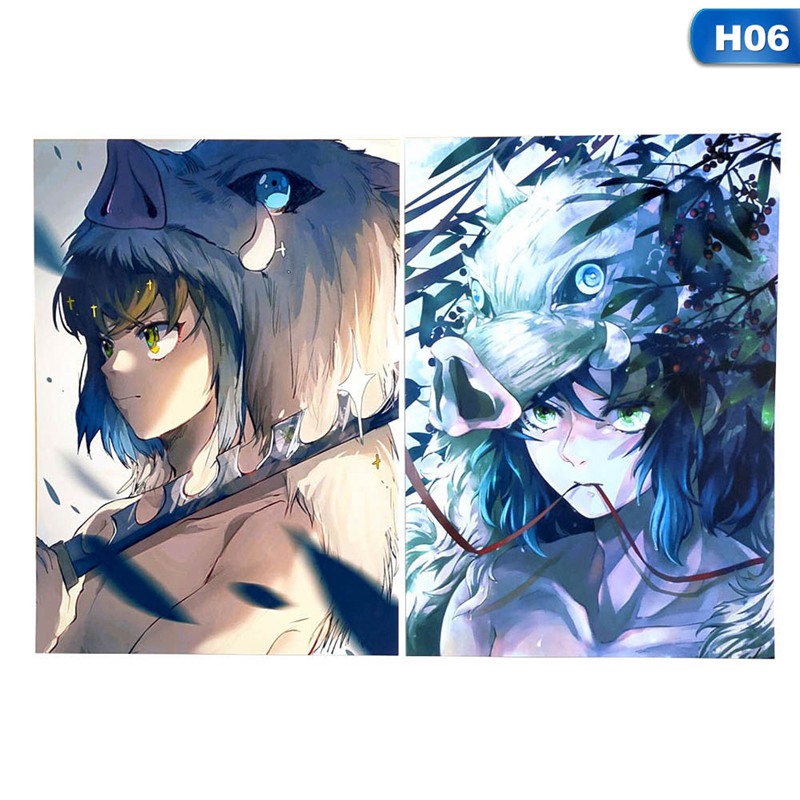 Tmdbyx Poster bằng Polypropylene dán tường in hình nhân vật hoạt hình